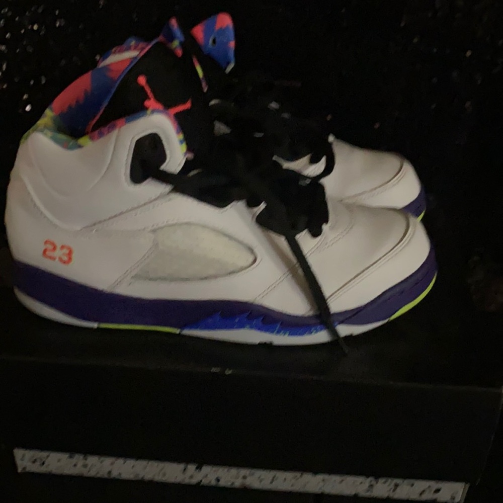 Jordan Retro 5 Reverse Bel Air Kids Size 2.5